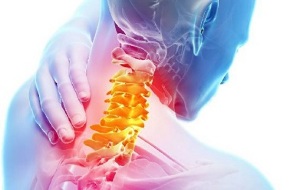 kaklo stuburo osteochondrozės simptomai